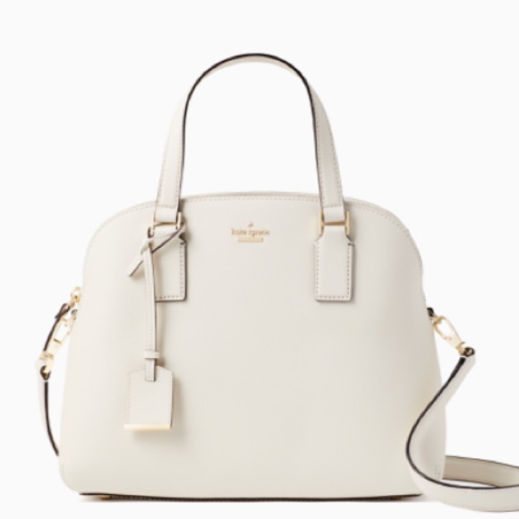 kate spade Handbags - NWT kate spade Cameron Street Lottie satchel ivory